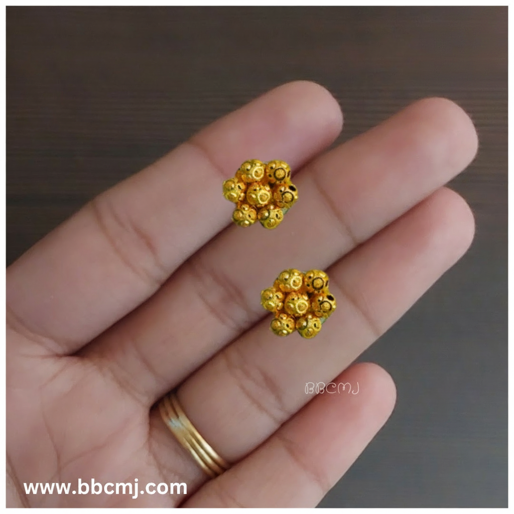 1gm gold - kolhapuri dot tops