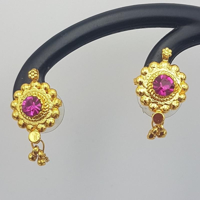 1gm gold - 1 pendent tik set