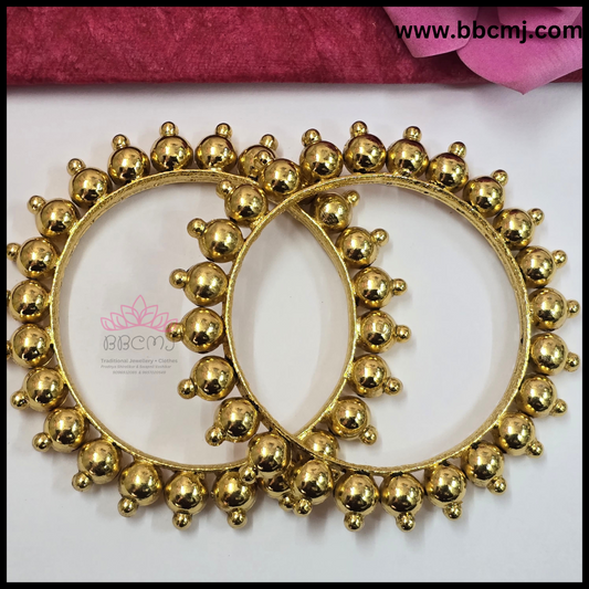 Real gold coated Kajol Bangles