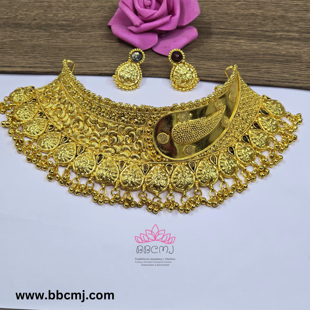 1gm gold monika chokar set