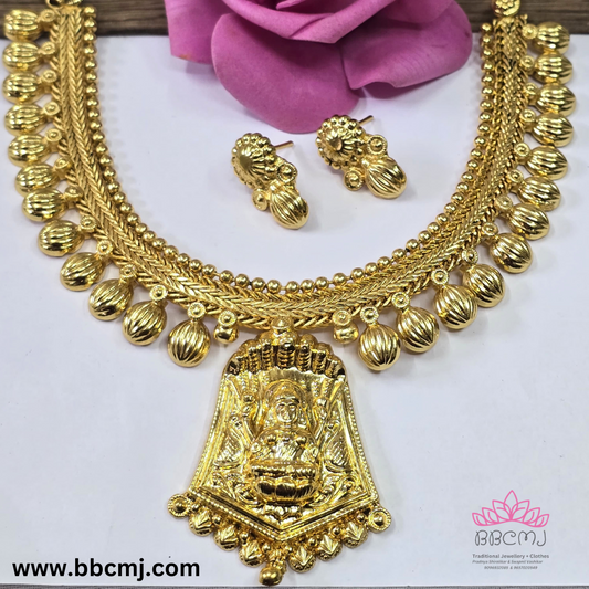 1gm gold girija necklace set