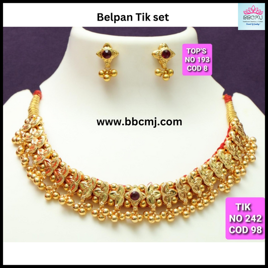 1gm gold Belpan Tik set