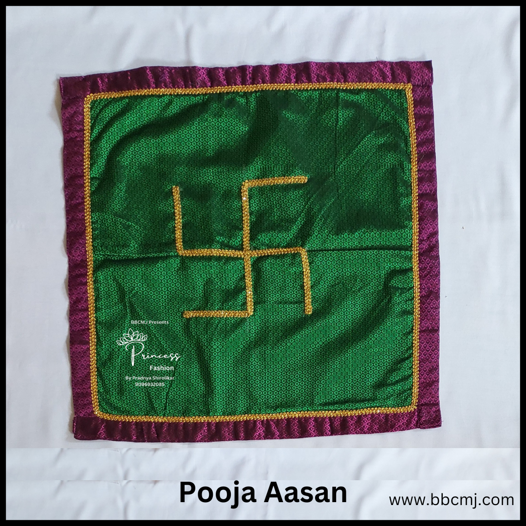 Pooja aasan - Green