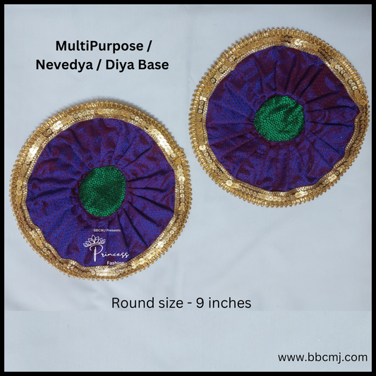 Multipurpose / Nevedya / diya Base - 9 inches