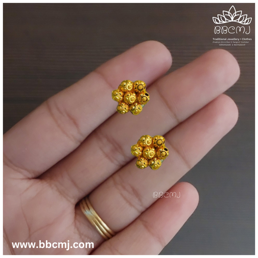 1gm gold - kolhapuri dot tops