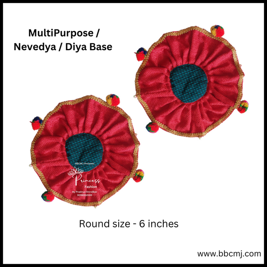 Multipurpose / Nevedya / diya Base - 6 inches