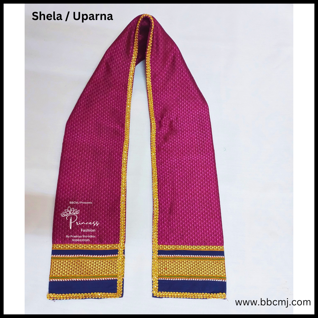 Pink shela for Ganpati / boys/men