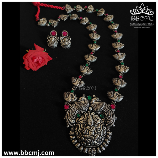 Real silver coated Krishna Long Haar