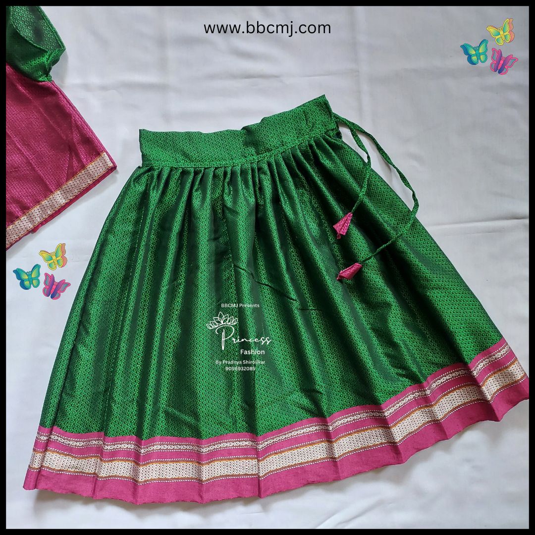 Party Wear Frocks & Dresses Baby Girl Cotton Silk Parkar Polka, Size: 26.0,  Age Group: 6-12 at Rs 650/piece in Mumbai