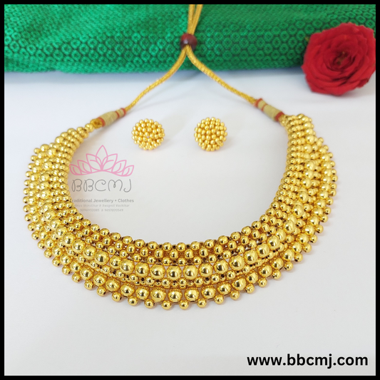 1gm gold Yesubai thushi set