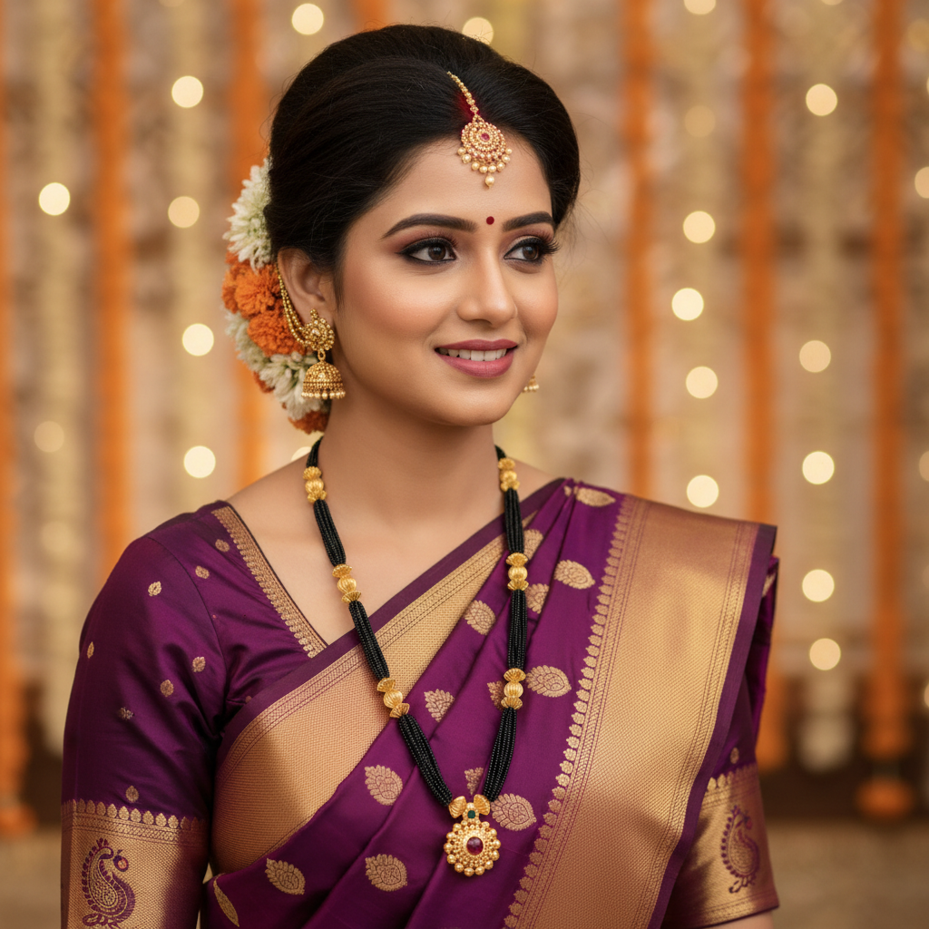 Kolhapuri Mangalsutra for upcoming festivals & functions 