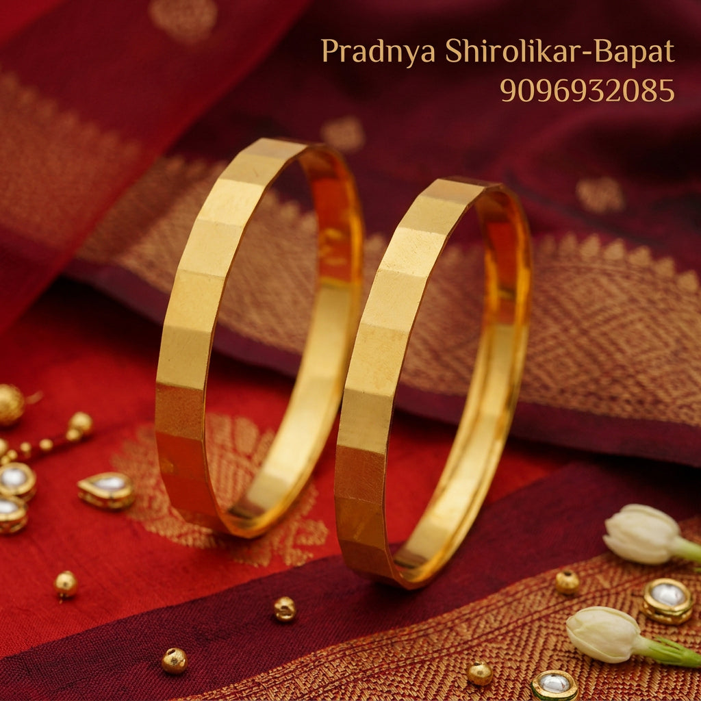 Pailu patali 1gm gold bangles