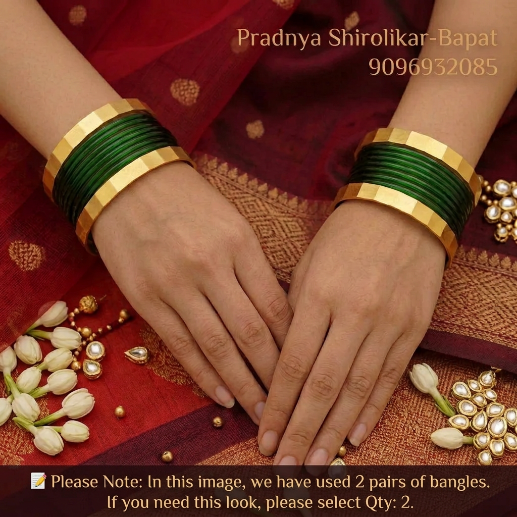 Pailu Patali in 1 gm gold coated (bangles)