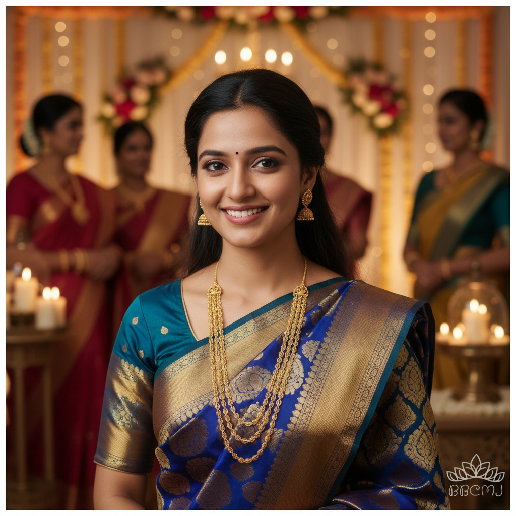 1gm gold - 3 layer pohe haar set