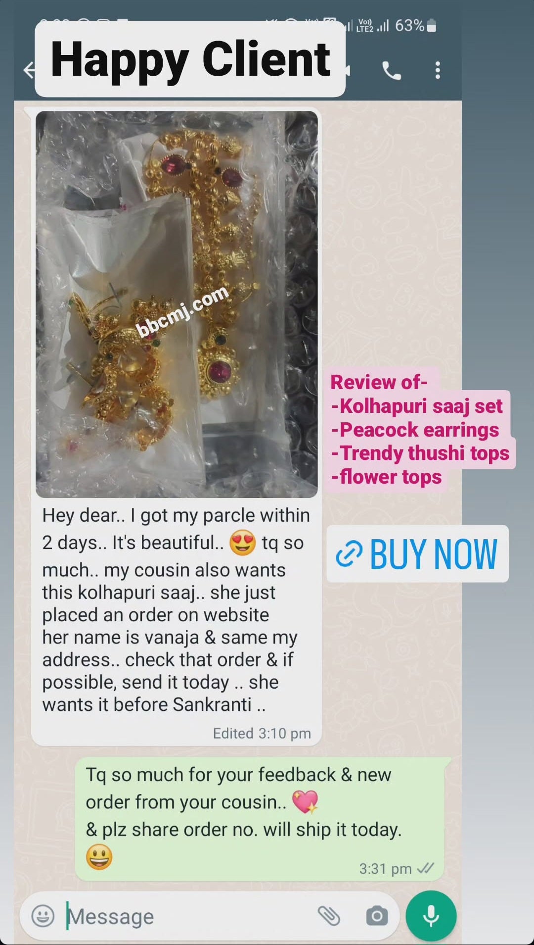 1gm gold - flower tops