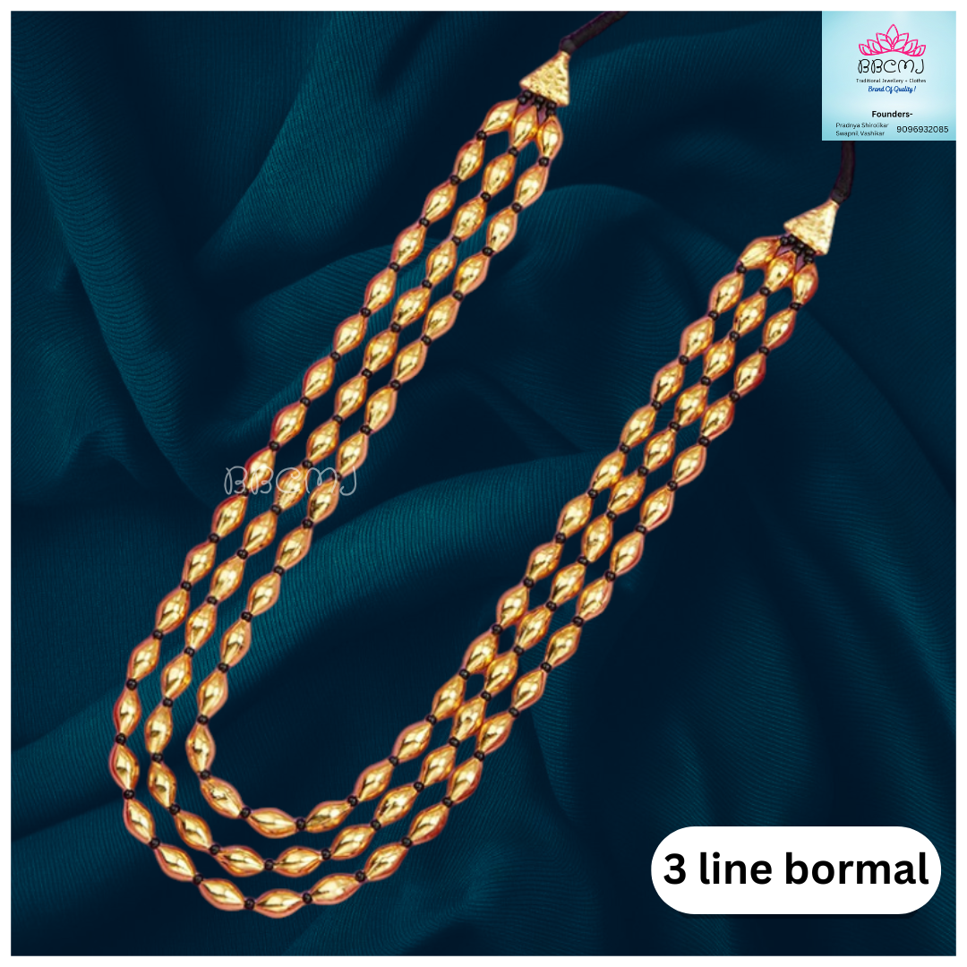 1gm gold 3 line Bormal set