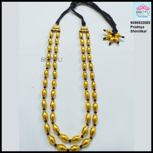 1gm gold Double line Bormal set