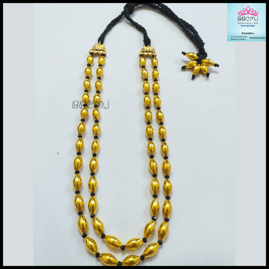 1gm gold Double line Bormal set