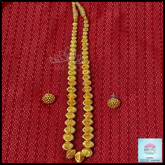 1gm gold Javmani Mala set