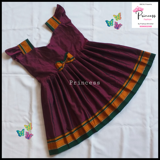 Nimisha wine frock